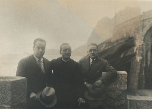 Plinio con Monseñor Pedrosa